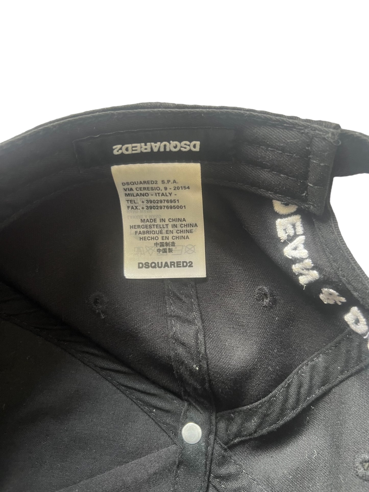 Dsquared Logo Cap